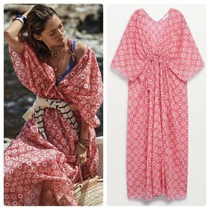 Mango x Chufy Printed Dress New